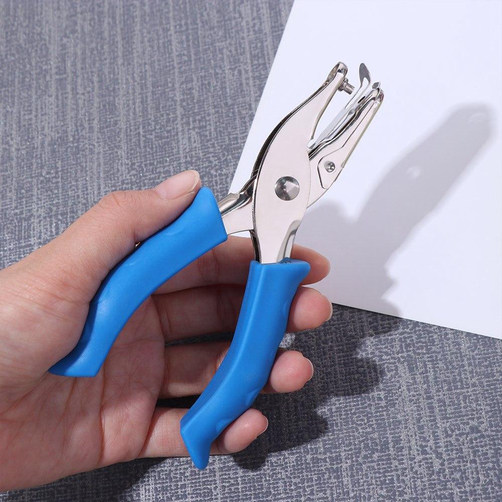 2Pcs Portable Single Hole Punching Machine Creative Mini Paper Puncher  School Supplies