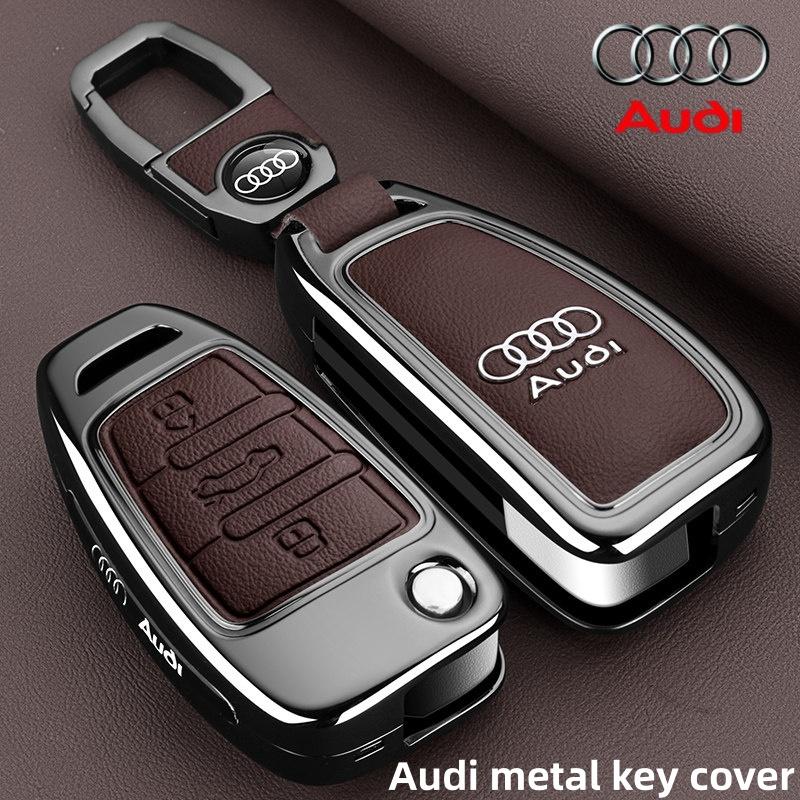 For Audi 8V2026New Zinc Alloy Car Remote Key Case Cover Shell for Audi A1 A3 A4 8P 8L 8V A5 B6 B7 A6 A7 C5 C6 Q3 Q5 Q7 4F S3 S4 S6 Rs3 Tt