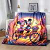 1pc Mickey Printing Blanket - Soft, All-Season Throw for Living Room, Bedroom,Personalized Gift with Adorable Cartoon Design
