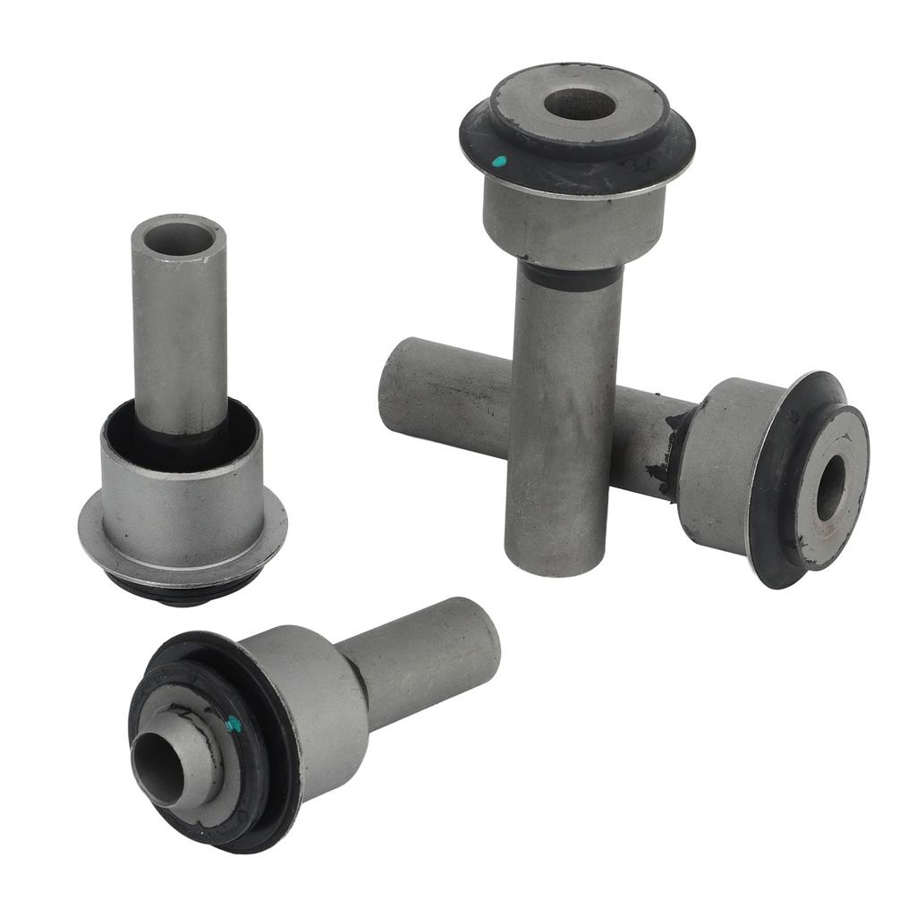 4PCS Car Subframe Bushing 54466 JD000 Carbon Fiber Lightweight Rust Proof Colorfast Replacement For Juke F15 2011‑2015