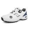 G-618 Men's Golf Shoes with Rotating Buckle - Breathable Casual Design with Fixed Spikes