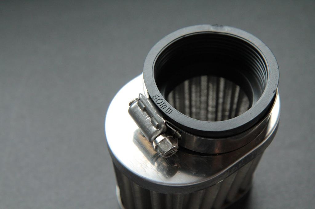 [209] Power Filter Stainless Mesh Diameter 2.0 inches (50 mm), Oval Long, CAB-PF01-STAIN CAB-PF01-STAIN