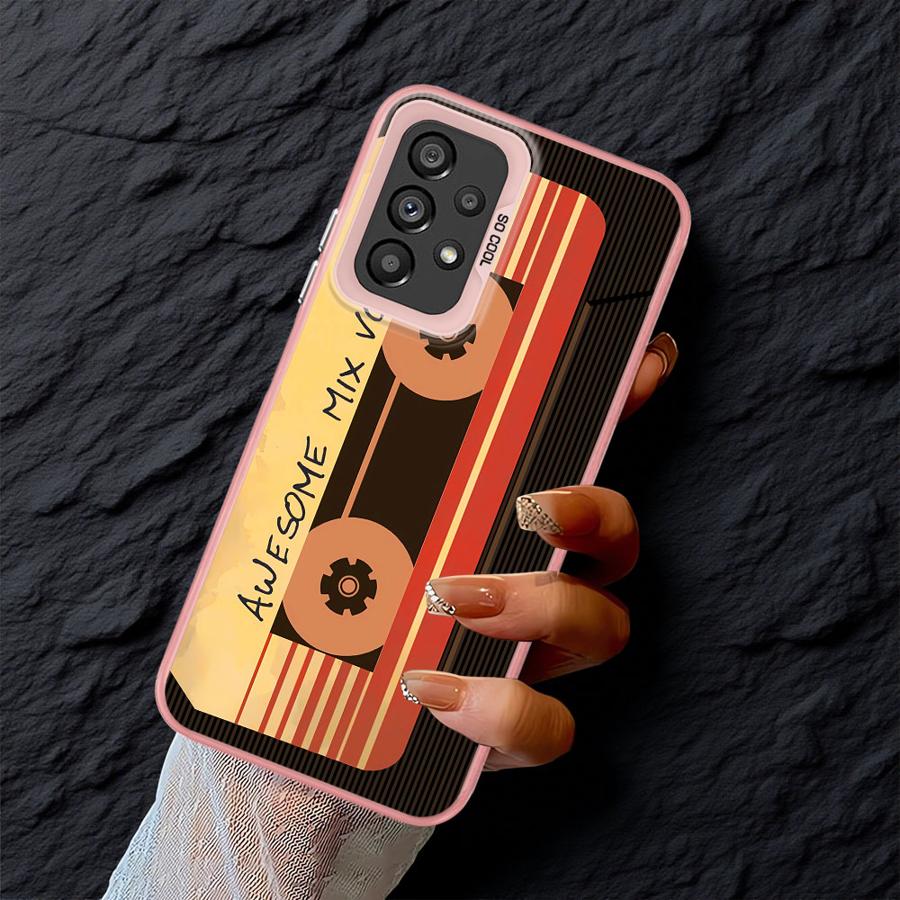 Case For Samsung For Galaxy A15 A22 A14 A25 A24 A12 A16 A34 A13 A32 A23 Soft Shell Lucky Tape Pattern