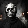 Elastic Dustproof Sports Hood Skull Print Halloween Balaclava, Breathable Mesh Full Face Mask with Impactful Visual Cosplay Gear 3D Print, UV