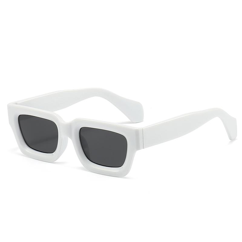 New Style Sweet-Cool Square-Frame Sunglasses Women's Street Style Trendy Fashion Sunglasses 5384