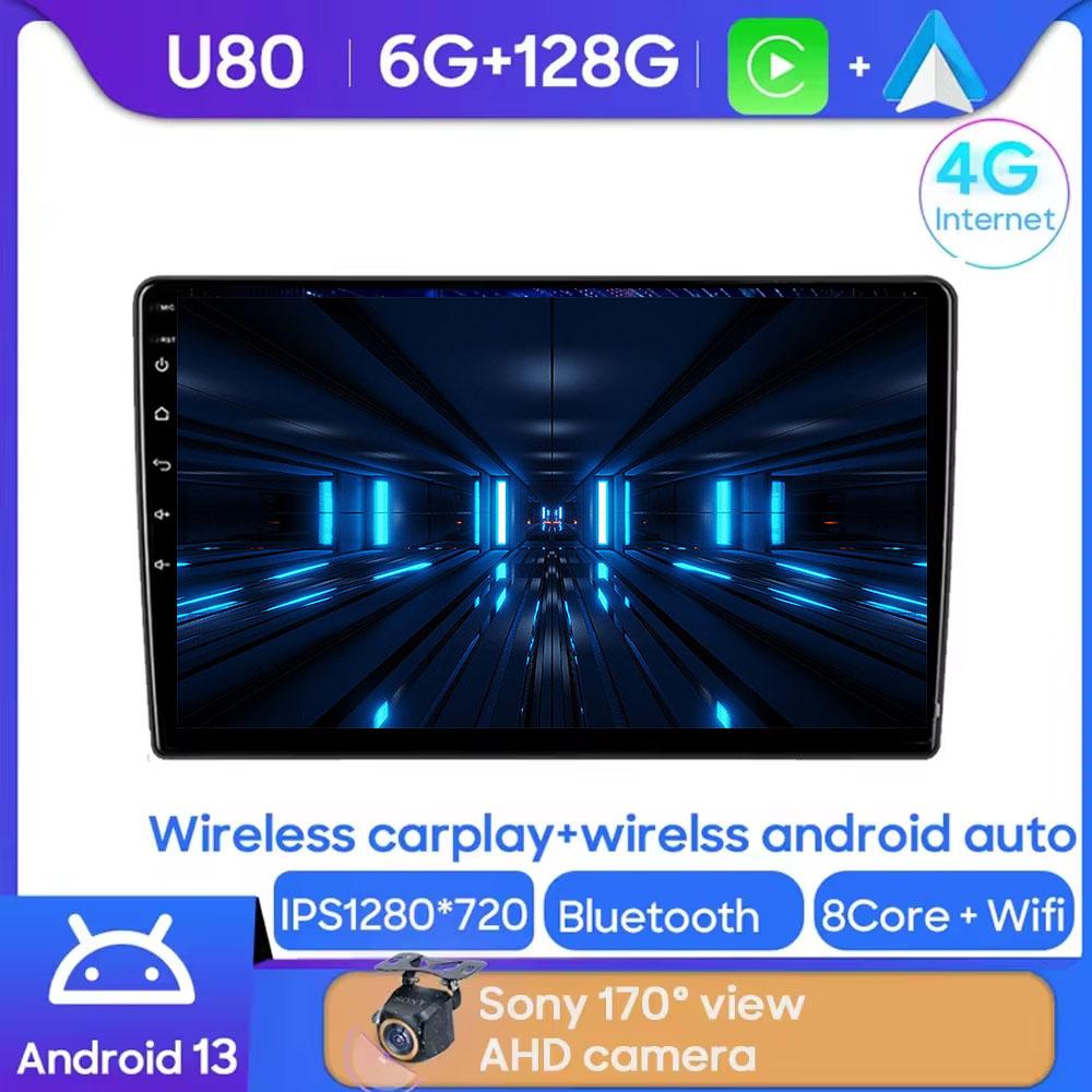 Android Multimedia For Ford Transit 350 2020 - 2021 Car Stereo CPU Radio QLED Player Navigation Carplay Auto HDR  Cam Dash WIFI