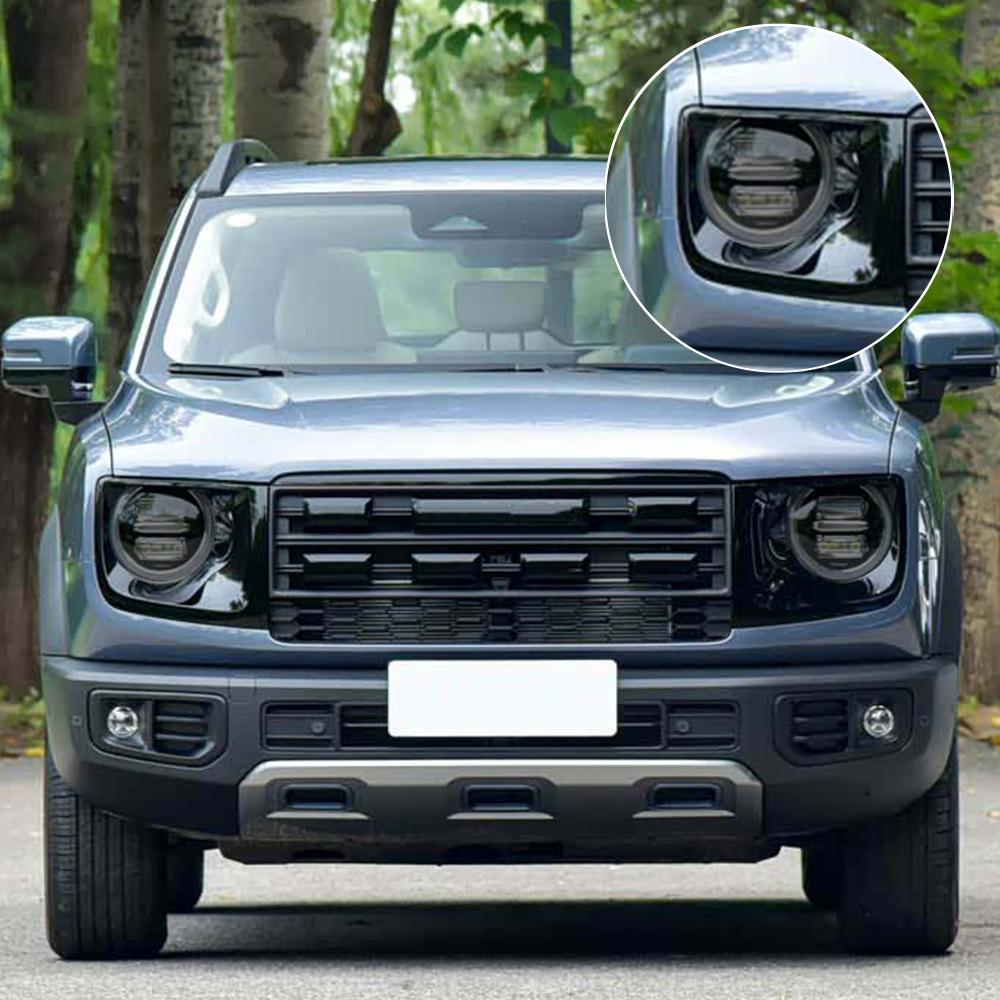 Premium TPU PPF für Haval Dargo 2026-2026 Hochglanz Rauchschwarz Vorgeschnittenes Scheinwerferabdeckungs-Kratzfestes Schutz-Vinyl-Wrap-Kit