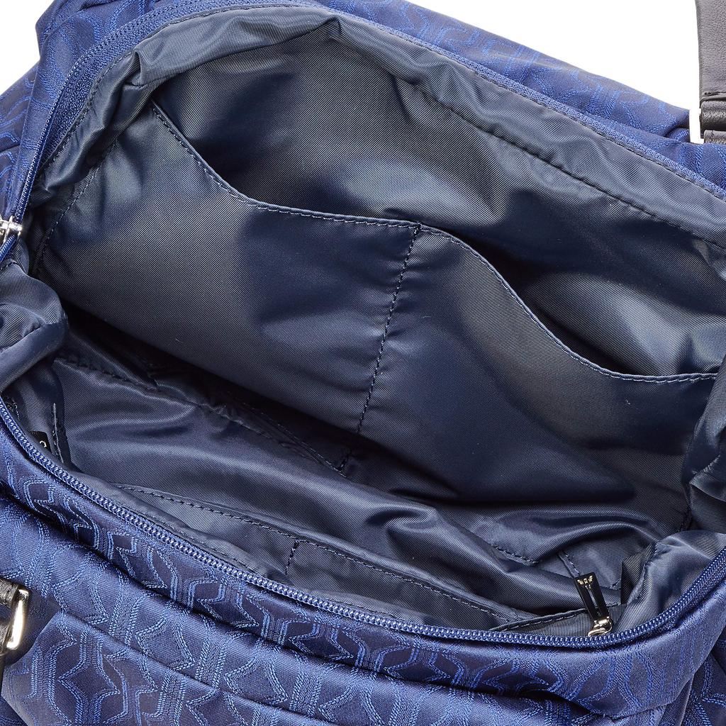 Monogram Series Fluffy Medium Navy [Isaac] 2-way Tote, Size, Y92-06-03,