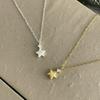 Women's High-End Korean Style Sparkling Zircon Star Necklace - Light Luxury Simple Clavicle Chain Design