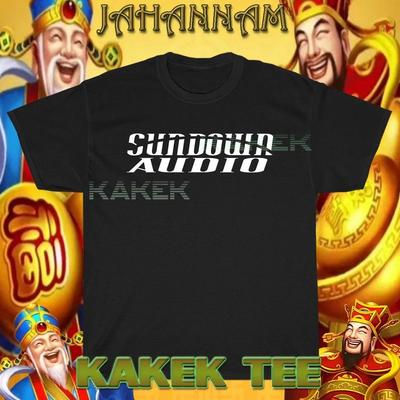 New Shirt Sundown Audio Basshead Logo American T Shirt Funny Size S To 5XL
