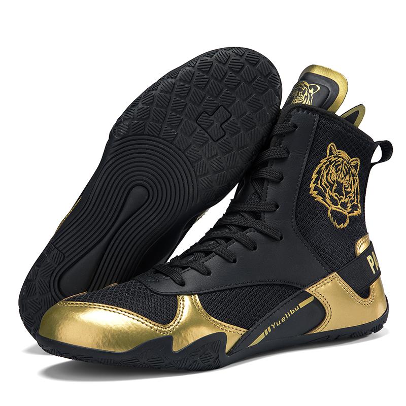 

Унісекс Боксерки Антиковзкі Борцівські Бойові Боксерські Туфлі Чоловічі Чоботи для Верхової Їзди Мотоциклетні Чоботи Жіночі Змагальні Борцівські Чоботи 41 золотий/чорний
