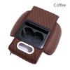 Multifunctional Center Console Armrest Cushion PU Leather Car Armrest Pillow New Armrest Pad  Car