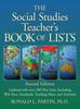 Kniha The Social Studies Teacher's Book of Lists