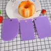 3 buc/set cuțit de aluat din plastic copt patiserie instrumente glazură fondant răzuitor decorare spatule simple netede tăietoare tort instrument