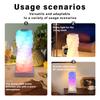 DIY Farbwechselnde Schreibtischlampe RGB 16 Farben LED-Lampe Schlafzimmer Nachttisch Dekoration Lampe Touch-Schalter Mehrstufiges Licht