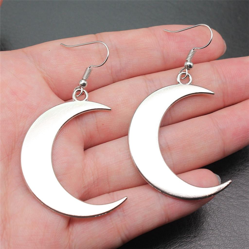Ohrhänger Sonne Mond Vintage Schmuckzubehör Ohrringgröße 18x19mm QE030