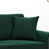 Decorative Cushions 2 pcs Dark Green 40x40 cm Velvet