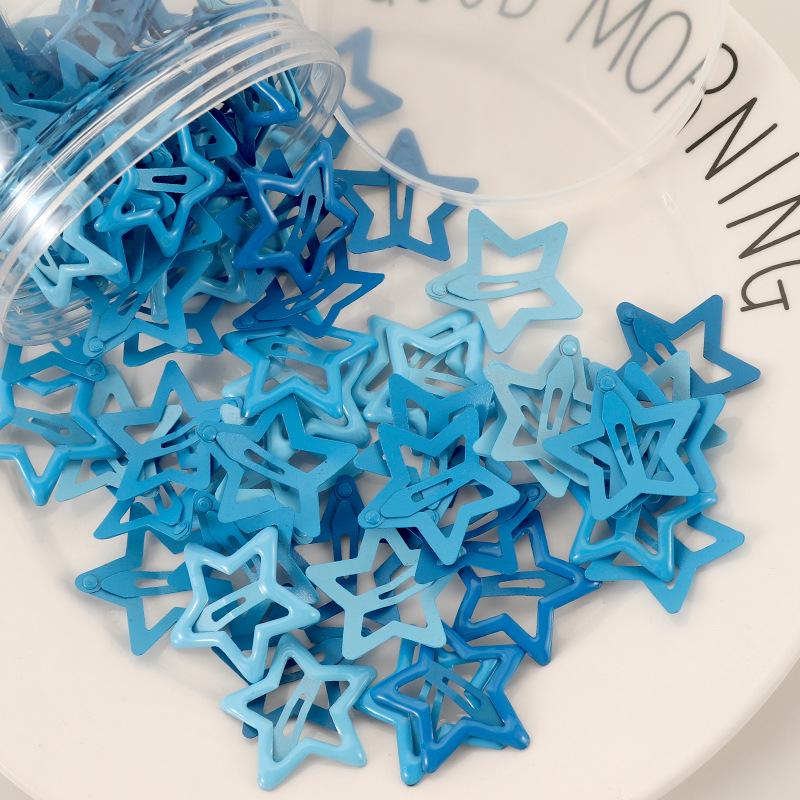 Dopamine Star Hair Clip: Elegant Women's Headwear Accessory for Summer Bangs