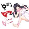 Adult Sexual Straps BDSM Bed Restraint Kit, Wrist and Legs, Hand and Foot Restraint Belt Sexual Posture Support SM Sex Toys