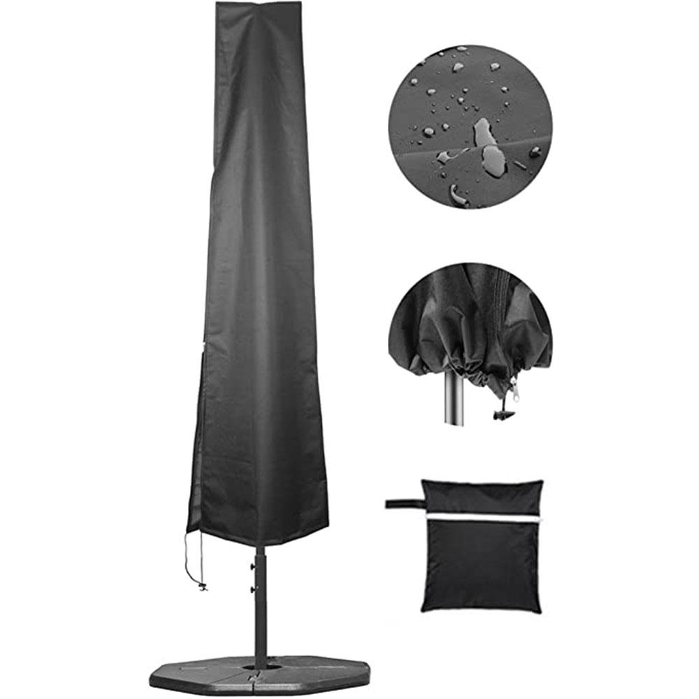 Patio Umbrella Cover Universal Waterproof Cantilever Parasol Cover Oxford Fabric Outdoor Garden Protection