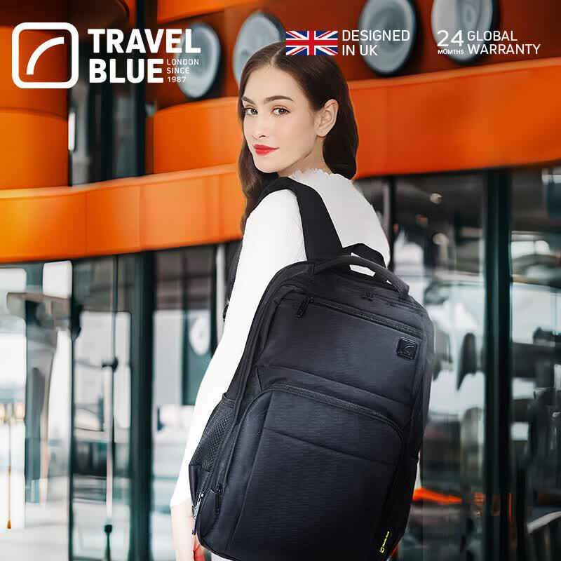 

TRAVEL BLUE Prestige Series 16-inch Multi-compartment Laptop Backpack