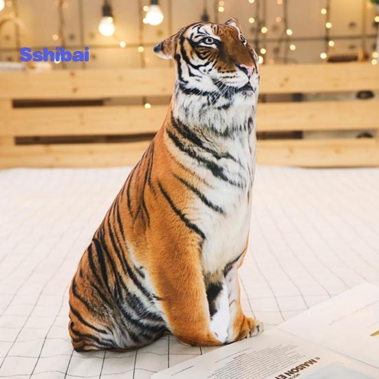 Ubuy Realistic Tiger Toy Buy Realistic Animal 3D Pillow Tiger Soft