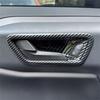 Carbon Fiber Inner Door Handle Bowl Cover Trim For Ford Bronco Sport 2024 2025