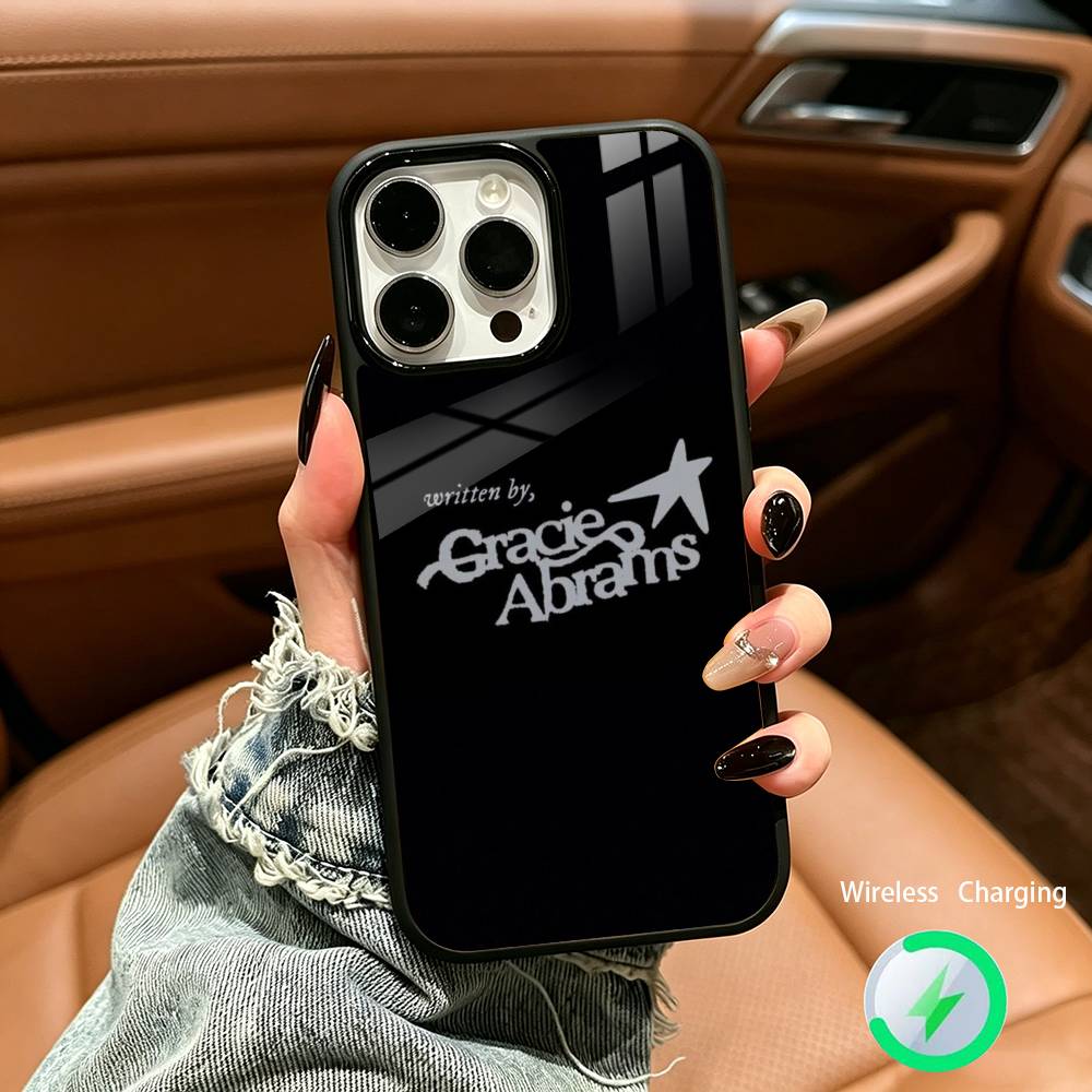 Pop singer-Gracie-A- Abrams For IPhone17 16 15 14 13 12 11 Plus Pro Max Plus Wireless Charger Phone Case