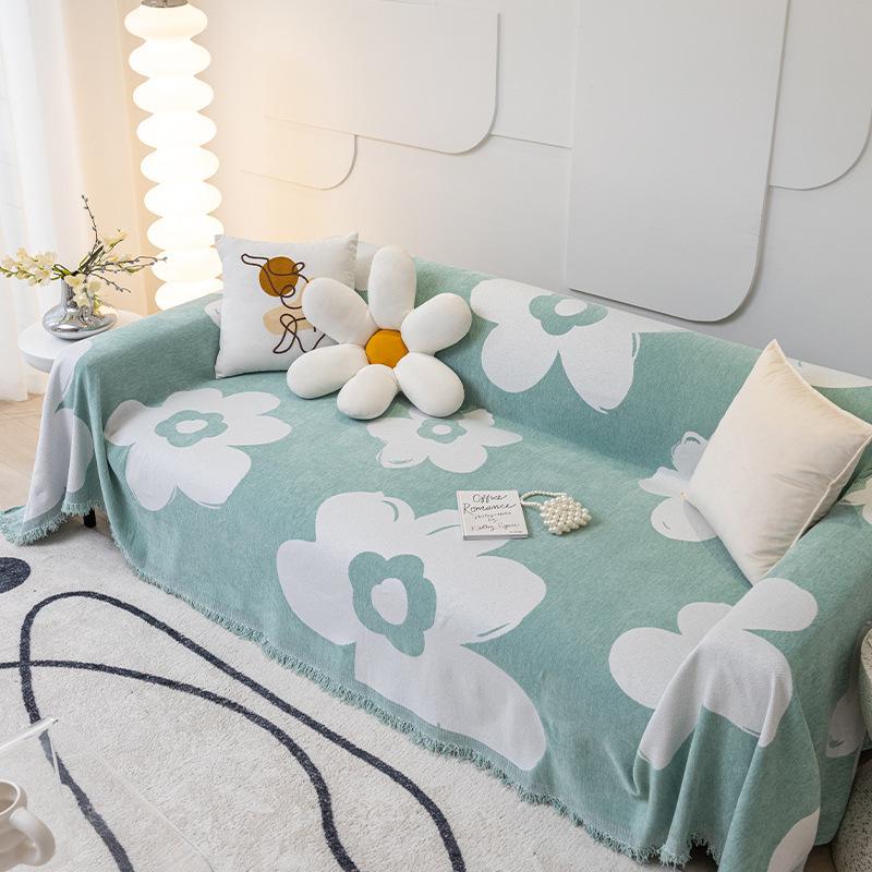 Sofabezug-Stoff, kratzfest, All-Inclusive-Vier-Jahreszeiten-Universal-Rückenlehne-Handtuch, Sofabezug, Ins-Stil, universeller Sofa-Handtuchbezug, Decke