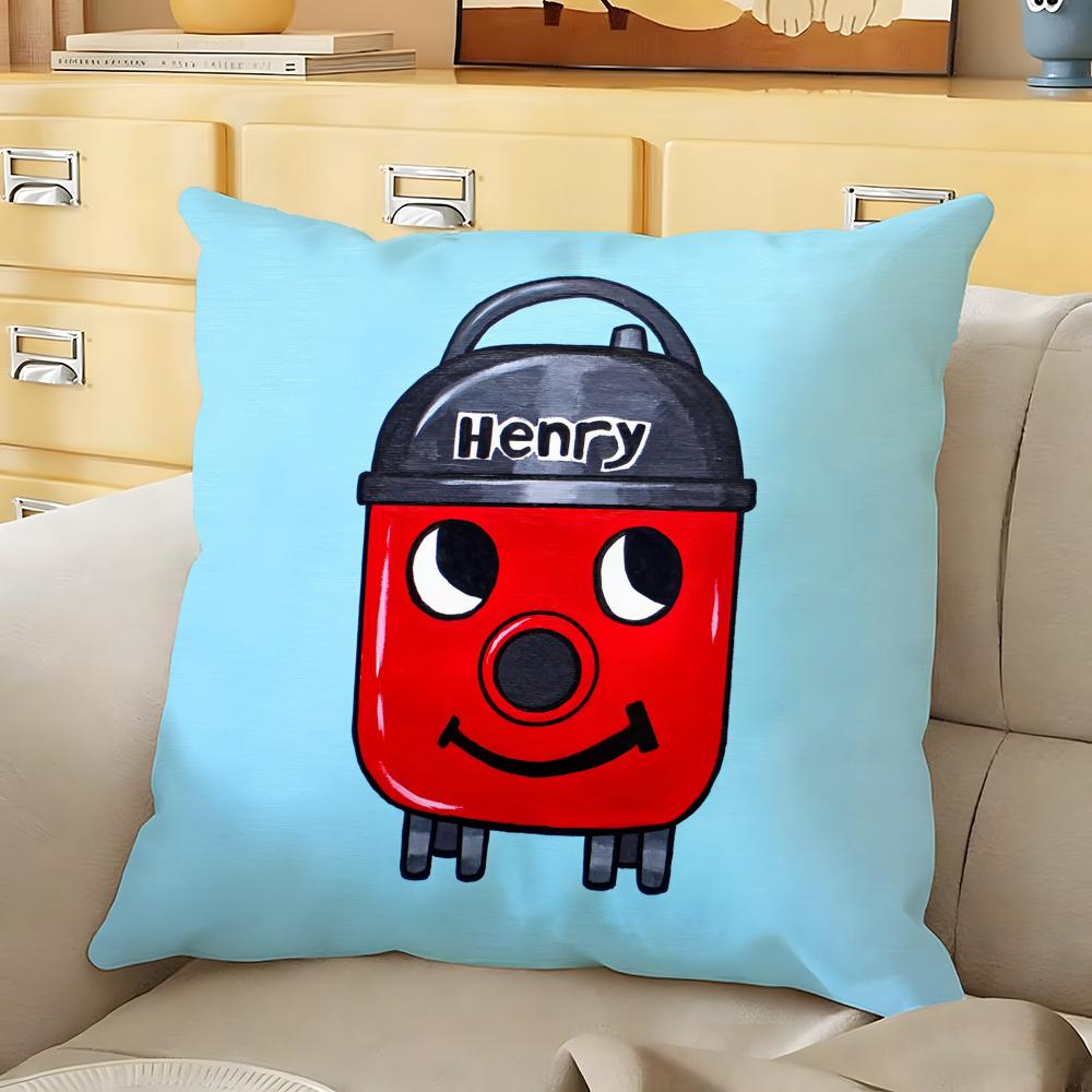 HHenry Hoover Cushion Cover Soft Durable Reversible Pillow Cover Home Car MultiScene Daily Comfort Pillowcase