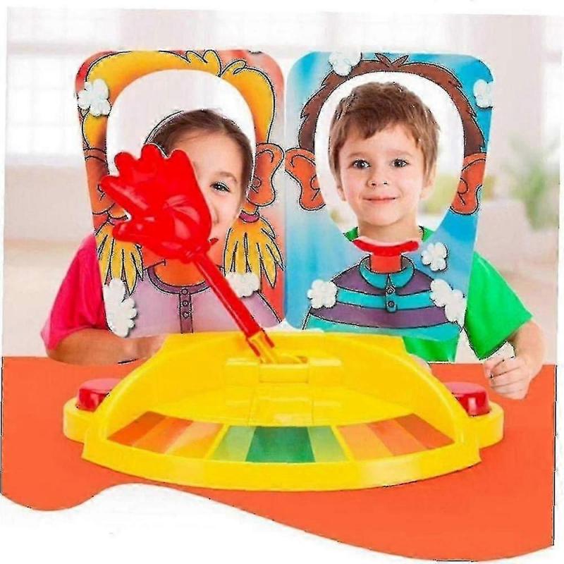 Juego de Juguete Cara Showdown Pastel Tarta de Crema en la Cara Juego de Fiesta Familiar Gadgets Divertidos Bromas Travesuras Chistes