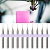 10pcs 0.3mm Cleaning Needle Nozzle Drill Bits Cleaner Tungsten Carbide 3D Printer Accessory