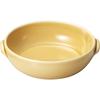 Banko Ware Ovenware, Medium Soup/Stew Bowl, Approx. 21cm Diameter, Yellow, Microwave and Oven Safe, Made In Japan, 18780
