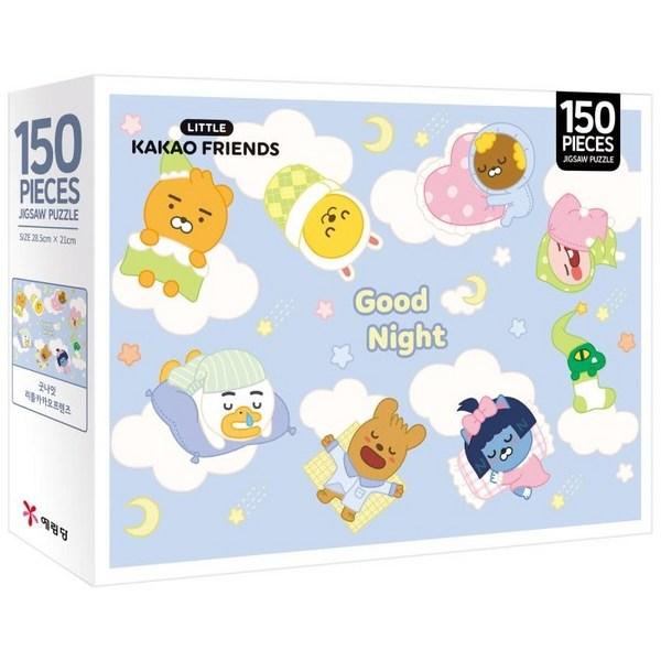 

Пазл Yerimdang Kakao Friends, 150 деталей, Пазл «Спокойной ночи, маленькие друзья», Детские игры, Развивающие игрушки