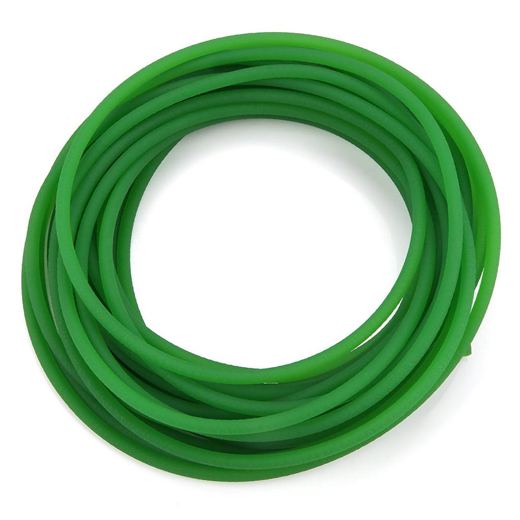 Green Rough Surface PU Polyurethane Round Belt for Drive Transmission