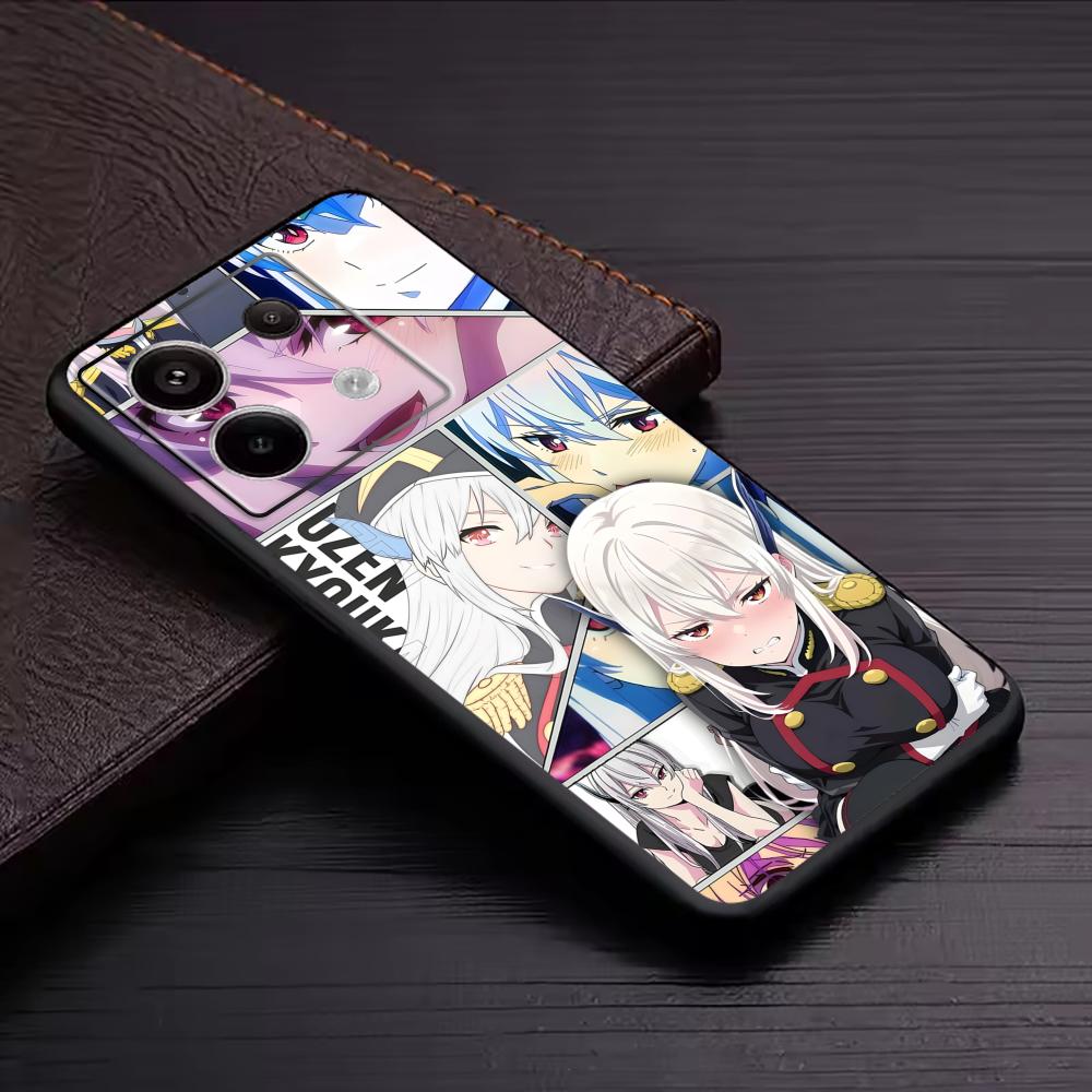 Chained Soldier Phone Case For Redmi Note 14 13 12 11 Pro Plus S 5G 14C A3 Soft Black Phone Cover