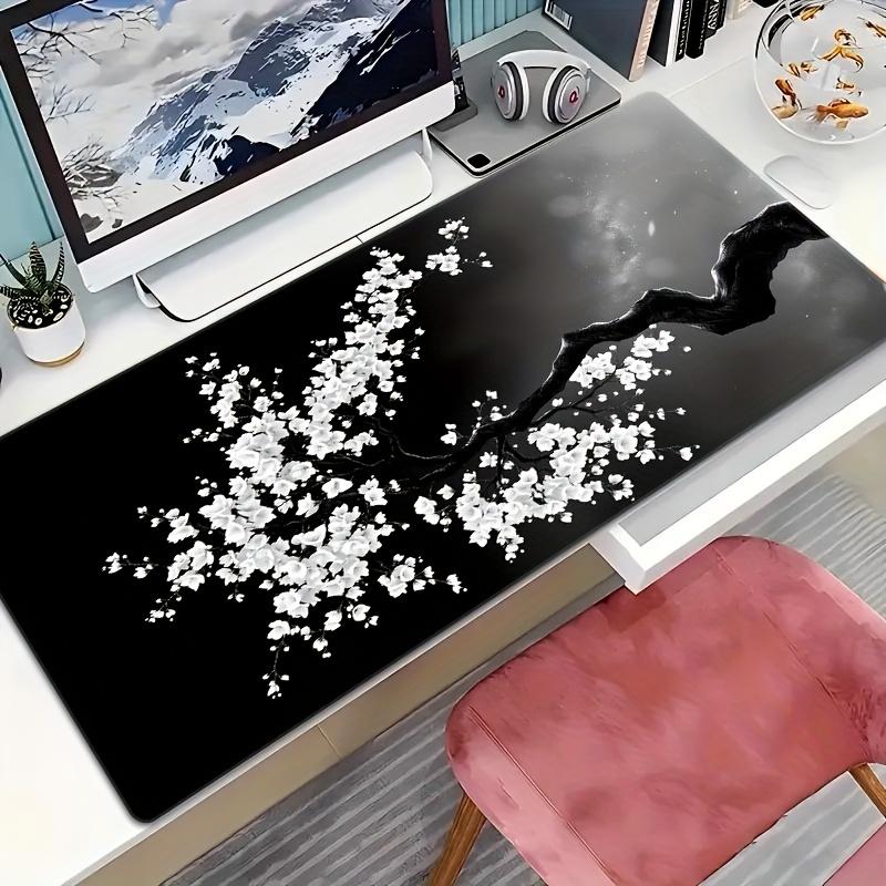 Rectangular Fabric Mouse Pad Desk Mat Non Slip Rubber Base Computer Laptop Mouse Mat Office Desk Table Gift 800x300x2mm