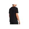 Under Armour Iso-Chill Running Striped Short Sleeve T-Shirt Men Tops Black 1376518-004