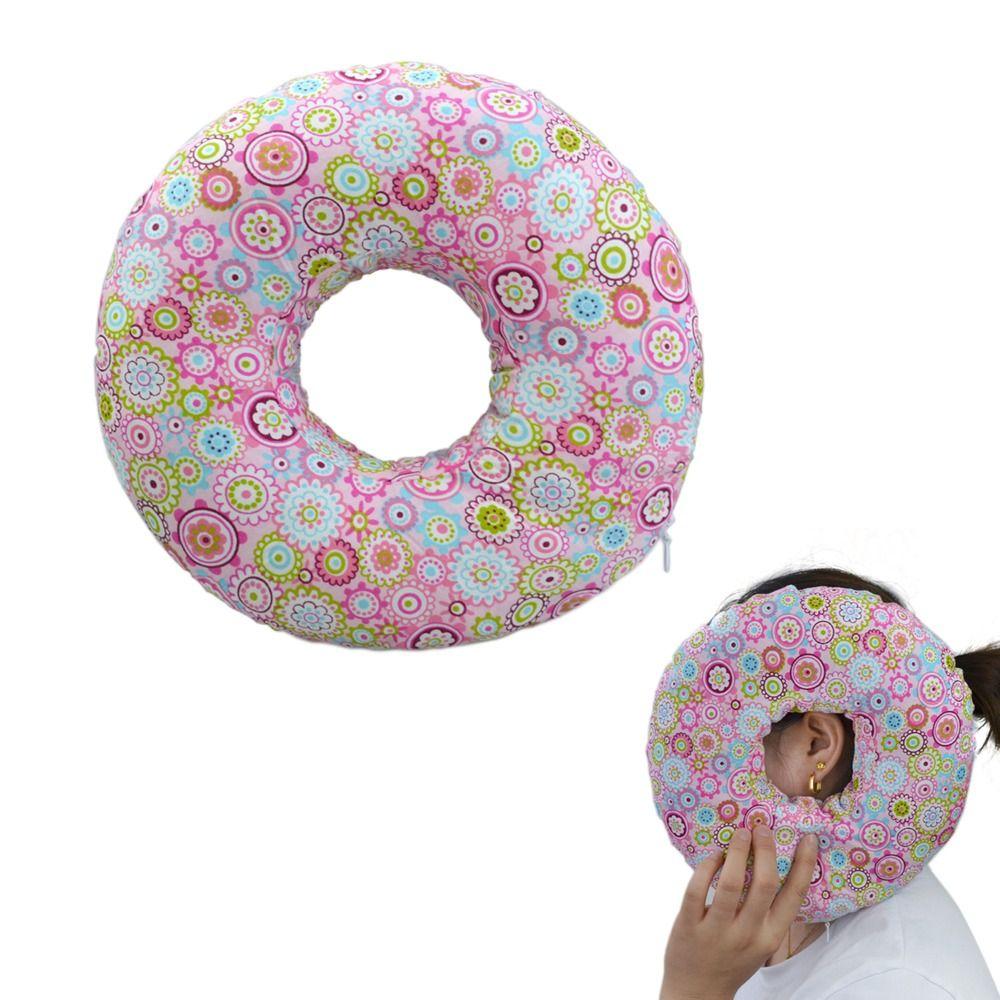 Earring Pillow for Ear Pain Relief Ear Piercing Pillow for Side Sleepers Pillow with Ear Hole