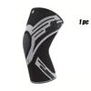 1 Pezzo Manicotto di Supporto per Ginocchio a Compressione Elastico Traspirante Ginocchiere Tutore Molle Palestra Sport Protezione Pallacanestro Pallavolo Corsa