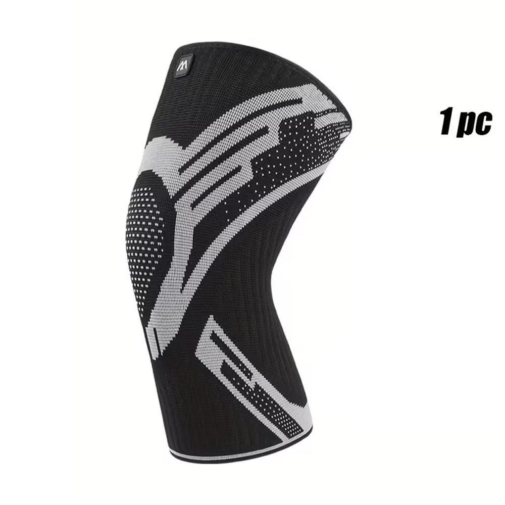 1 Pezzo Manicotto di Supporto per Ginocchio a Compressione Elastico Traspirante Ginocchiere Tutore Molle Palestra Sport Protezione Pallacanestro Pallavolo Corsa