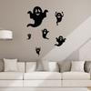 Halloween Diy Wall Stickers Window Vinyl Pumpkin Witch Decal Decor Artremoveable
