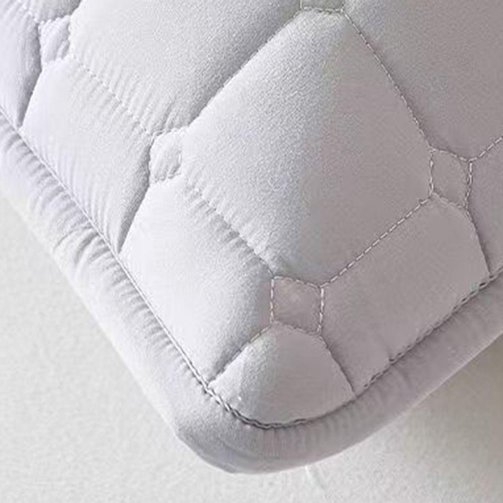 74*48cm Pillow Cover Head oil Anti Mite Pillow Case Protector Cotton Sweatproof Pillow Core Protection for Bedroom Decoration