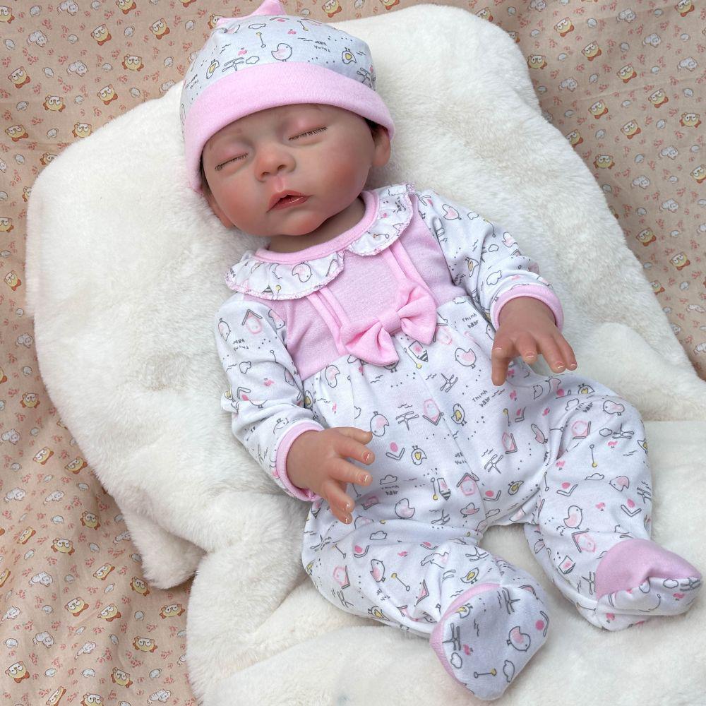 

Высокоцветная 3D кукла-реборн из винила Full Body Girl Doll