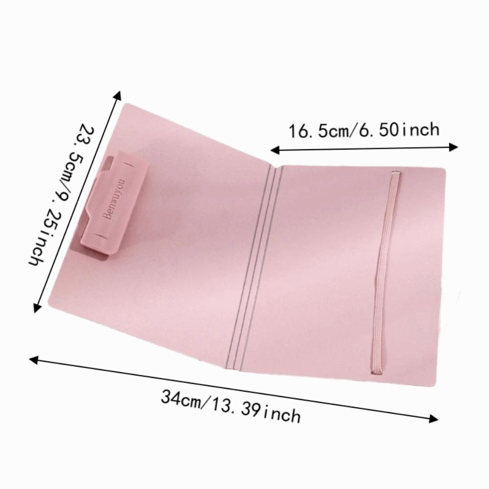 PP Material A5 Clipboard Folder Waterproof Multi-Functional Writing Board  Schools