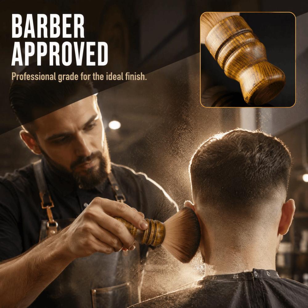 15cm Length Barber Neck Brush Nylon Hair Professional Neck Brush Neck Duster Brush Haircut Shaving