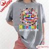 HERITAGE MONTH T Shirt Colorful Flag Print Clothes Womne Tee The Patterns of National Flags of Various Countries Clothes
