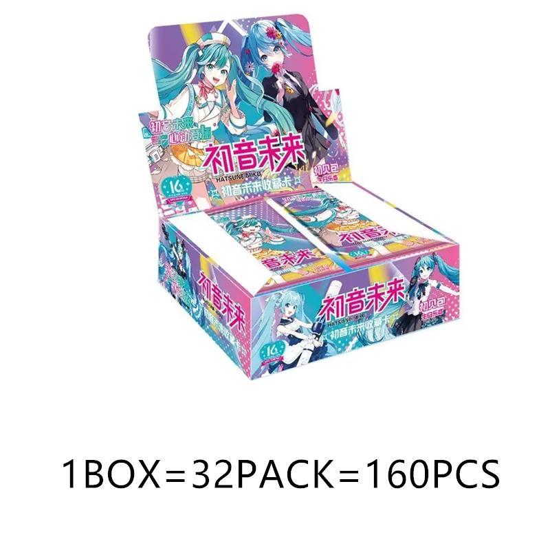 Hatsune Miku Card Character Card Anime Peripheral Whole Box Collection Card Exquisite Children s Gifts Toys Bookmark Postcard