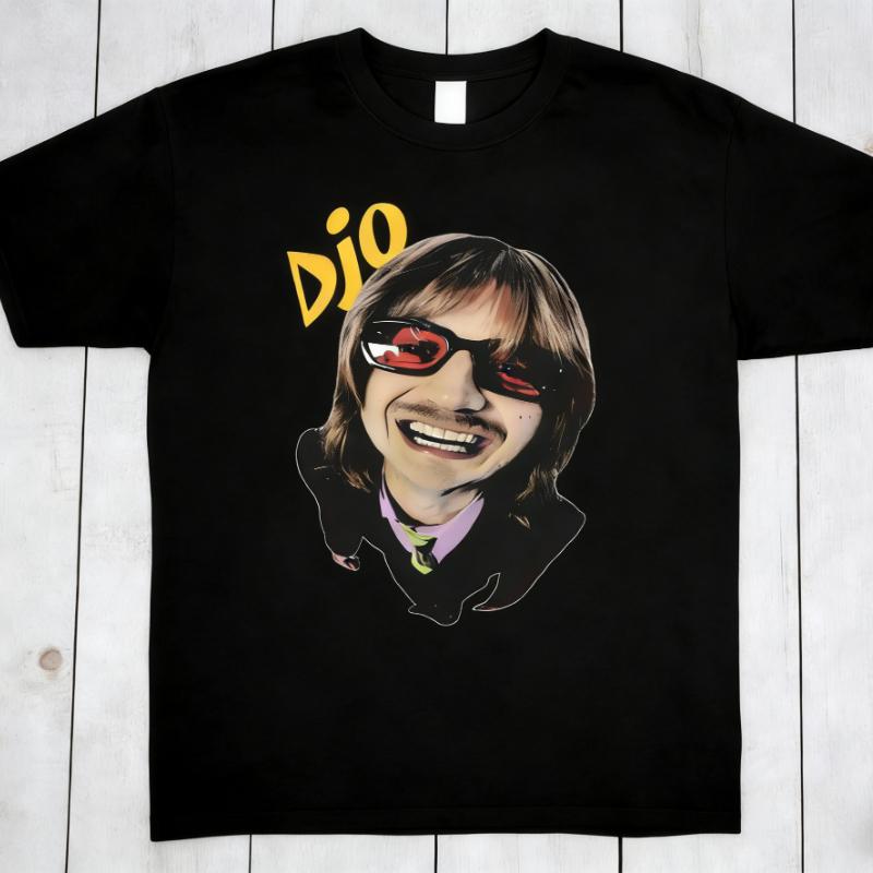 djo Joe Keery funny portrait graphics 100cotton unisex shirt 2026 Summer Oneck Unisexs Y2k Hip Hop Short Sleeve Tshirt fan gift