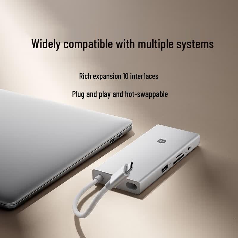 Xiaomi Type-C 10-in-1 USB Hub with 4K HDMI & PD100W
